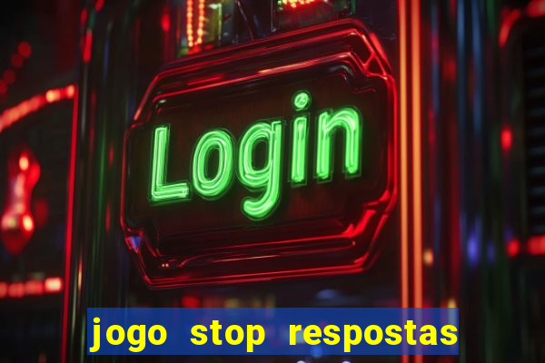 jogo stop respostas de a a z